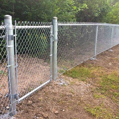 Chain link fence